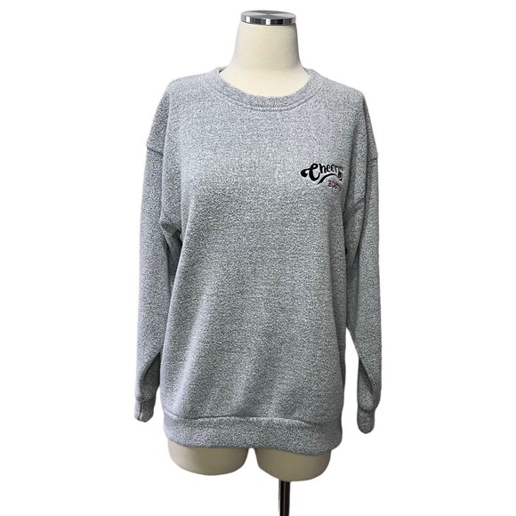 Vintage ESY Cheers Sweatshirt Mens Size S Gray 90's Crewneck Boston MA TV Show - Picture 1 of 6